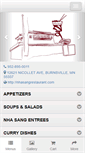 Mobile Screenshot of nhasangrestaurant.com